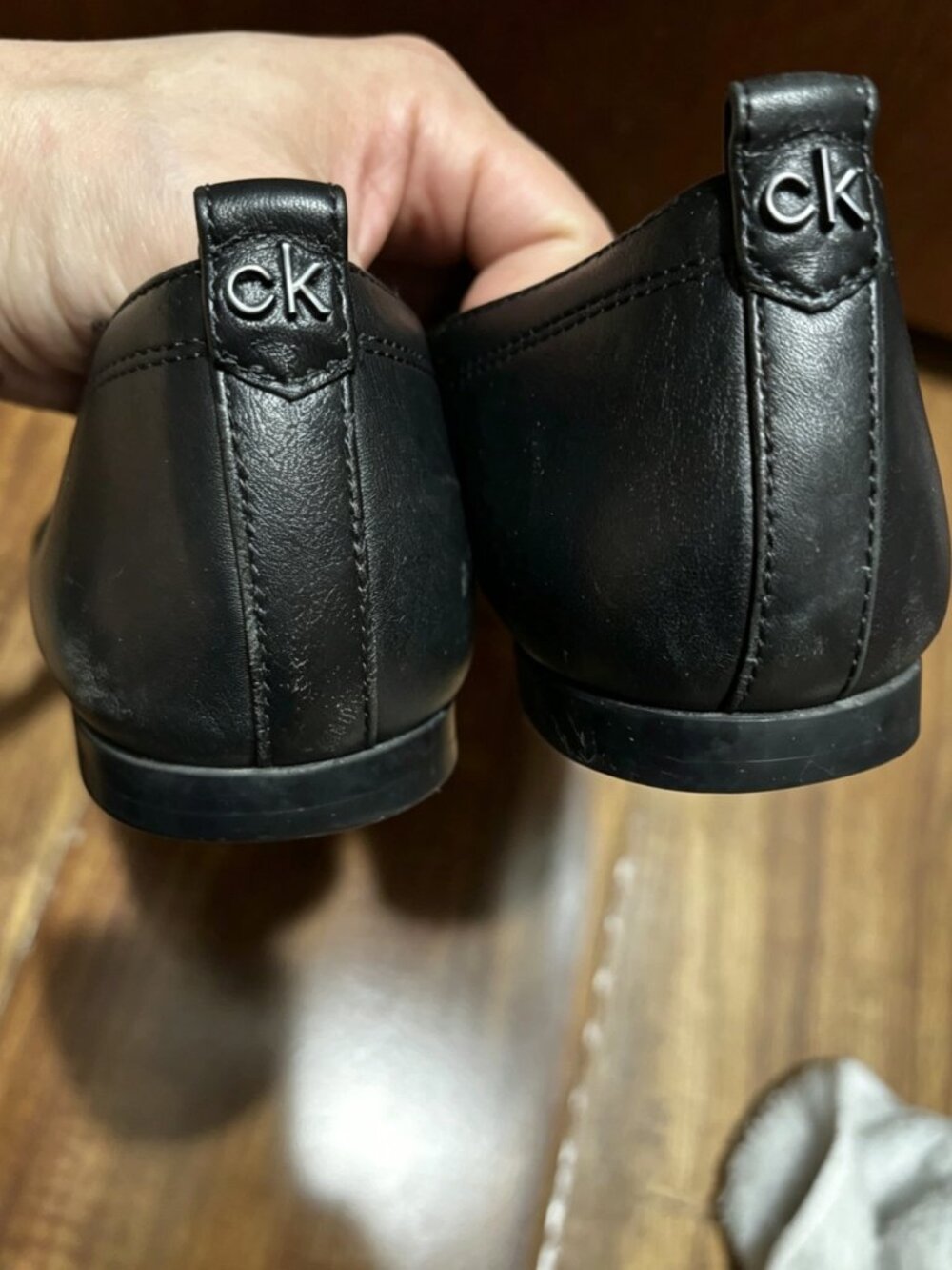 Calvin Klein Black Dressy Sandals - size 7 - Picture 3 of 6